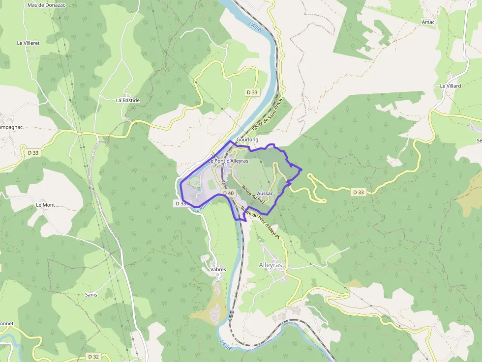 Maison 70 m² quatre pièces à vendre à Alleyras