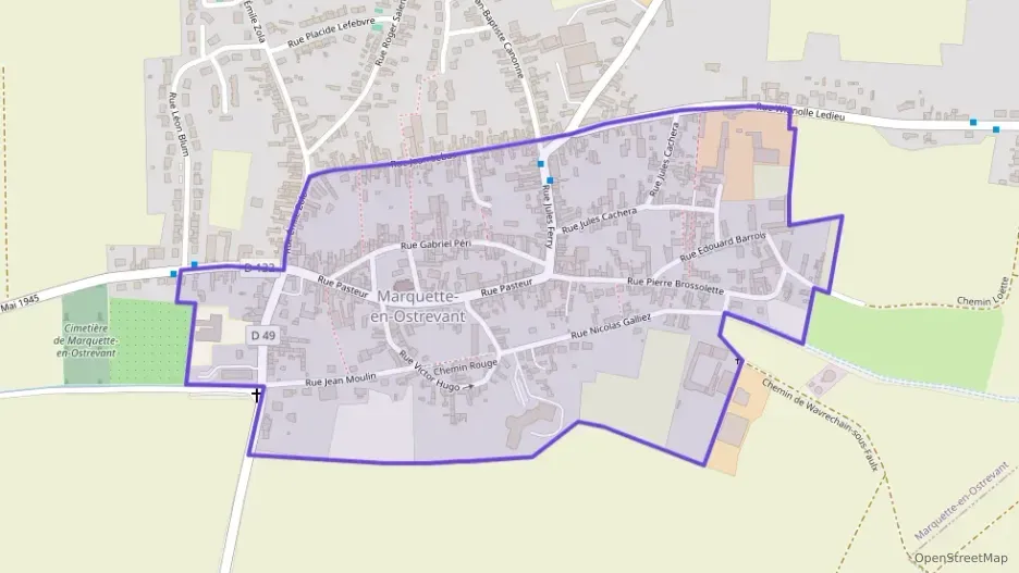 Maison 74 m² quatre pièces à vendre à Marquette-en-Ostrevant Maison 74 m² quatre pièces à vendre à Marquette-en-Ostrevant