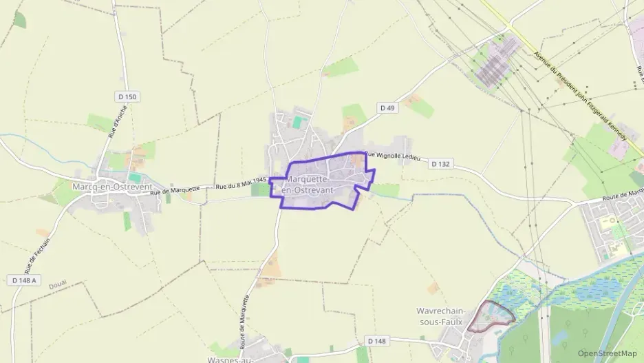 Maison 74 m² quatre pièces à vendre à Marquette-en-Ostrevant Maison 74 m² quatre pièces à vendre à Marquette-en-Ostrevant