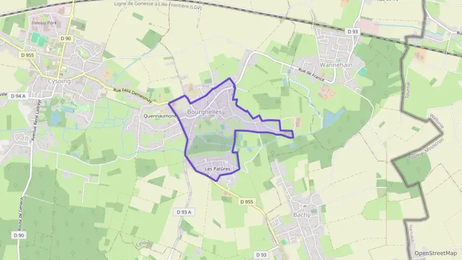 Maison 83 m² cinq pièces à vendre à Bourghelles Maison 83 m² cinq pièces à vendre à Bourghelles