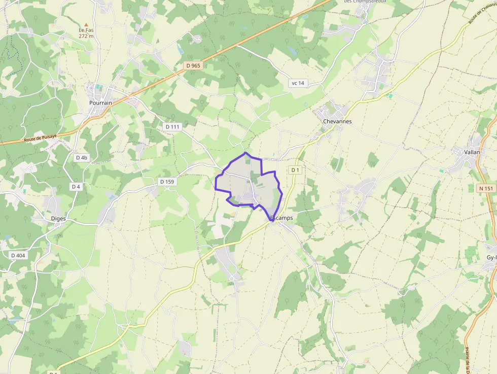 Maison 100 m² quatre pièces à vendre à Escamps