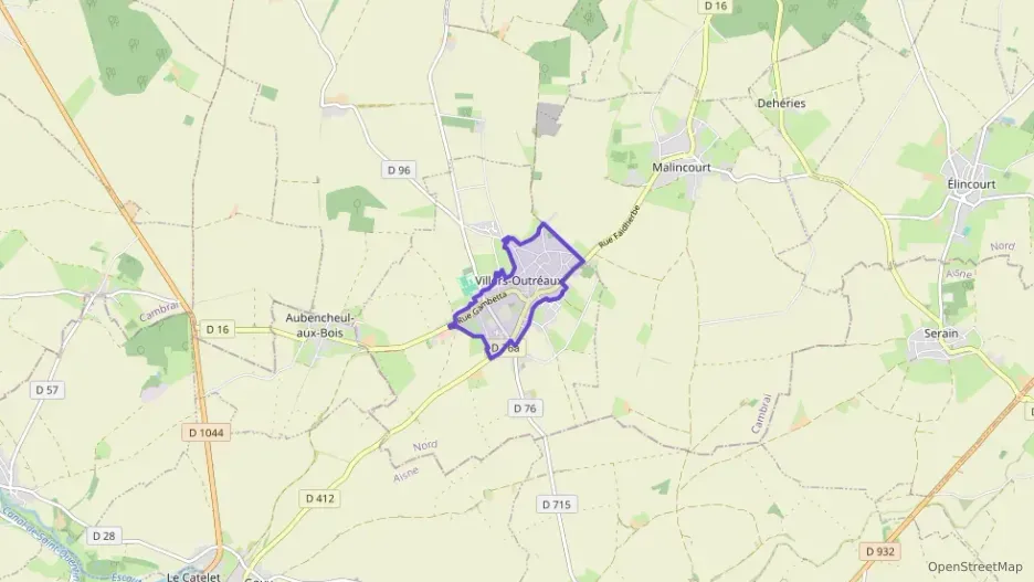 Maison 91 m² quatre pièces à vendre à Villers-Outréaux Maison 91 m² quatre pièces à vendre à Villers-Outréaux