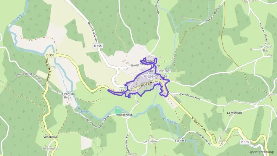 Maison 60 m² cinq pièces à vendre à Saint-Bonnet-le-Chastel Maison 60 m² cinq pièces à vendre à Saint-Bonnet-le-Chastel