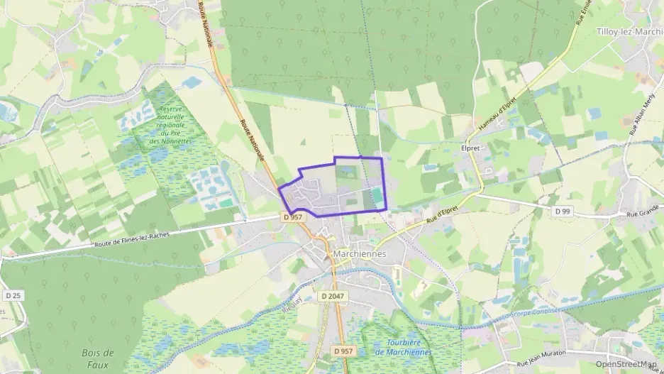 Maison 61 m² trois pièces à vendre à Marchiennes