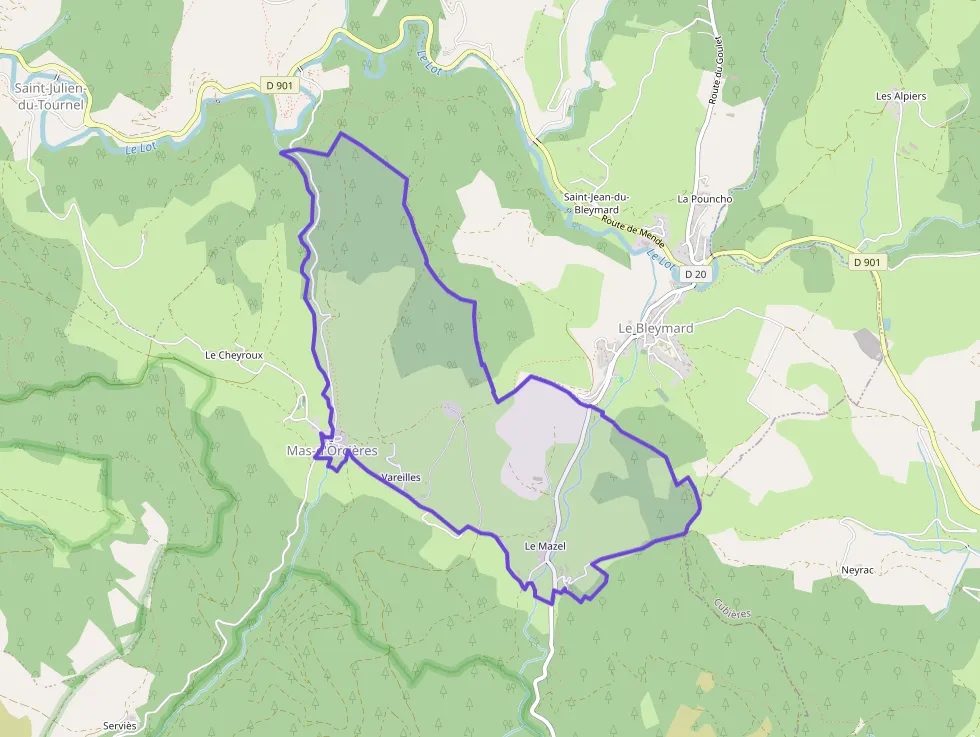 Maison 54 m² trois pièces à vendre à Mont Lozère et Goulet