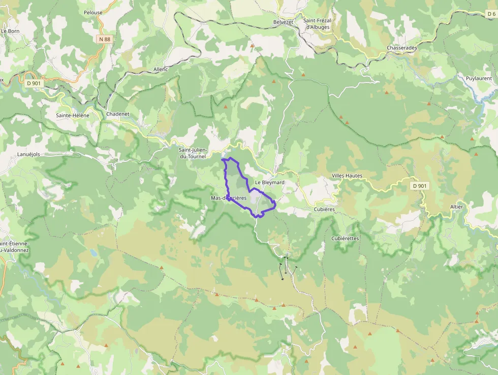 Maison 54 m² trois pièces à vendre à Mont Lozère et Goulet