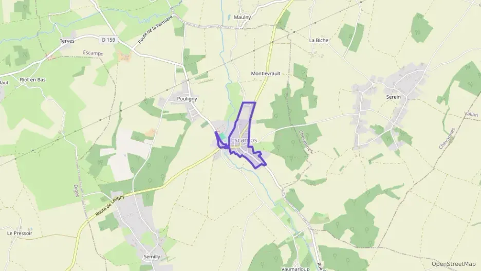 Maison 133 m² six pièces à vendre à Escamps