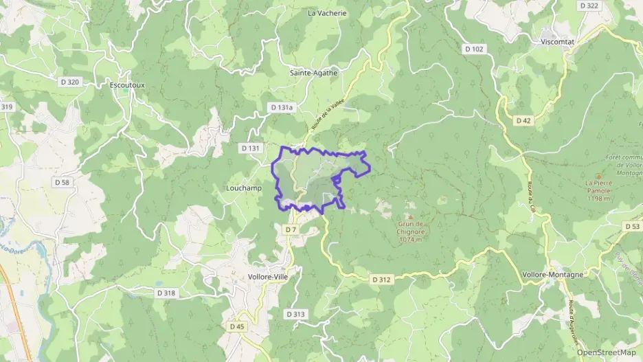 Maison 90 m² trois pièces à vendre à Vollore-Ville Maison 90 m² trois pièces à vendre à Vollore-Ville