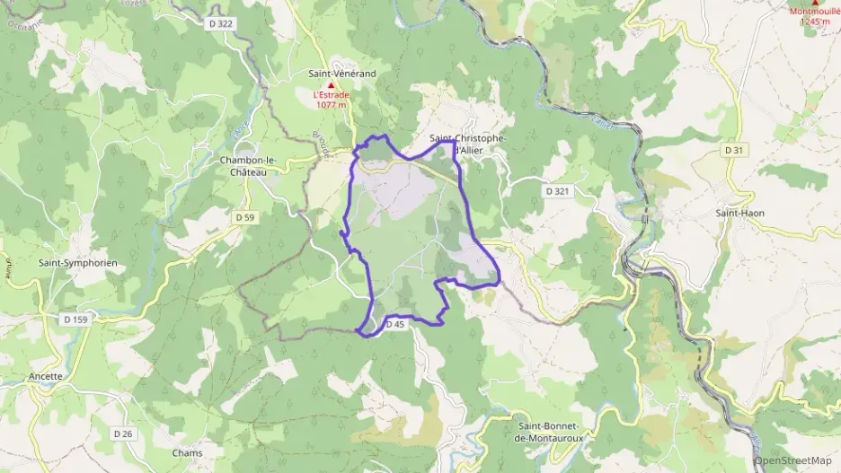 Maison 75 m² deux pieces à vendre à Saint-Christophe-d`Allier