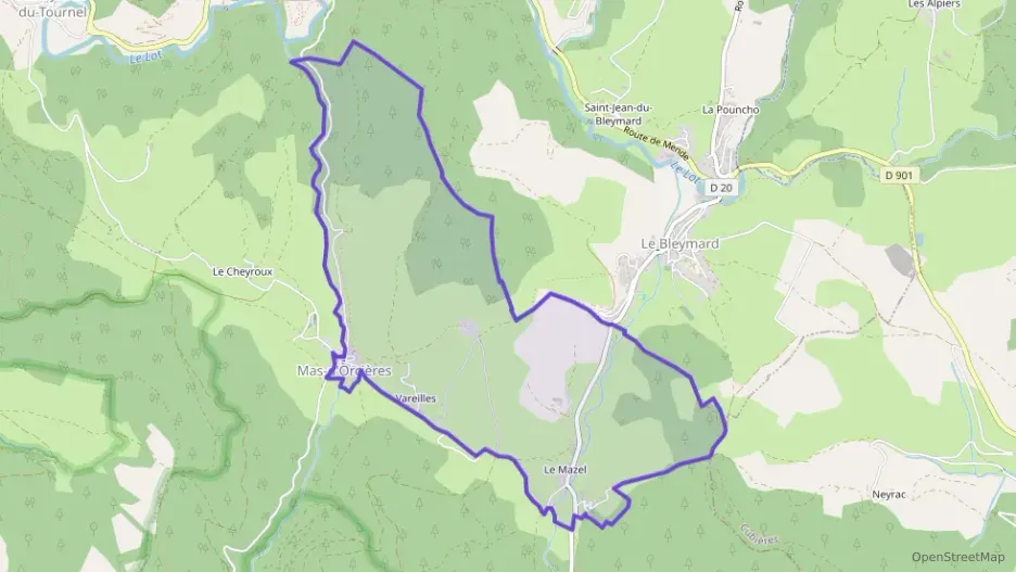 Maison 56 m² trois pièces à vendre à Mont Lozère et Goulet Maison 56 m² trois pièces à vendre à Mont Lozère et Goulet