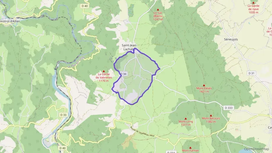 Maison 76 m² trois pièces à vendre à Saint-Jean-Lachalm