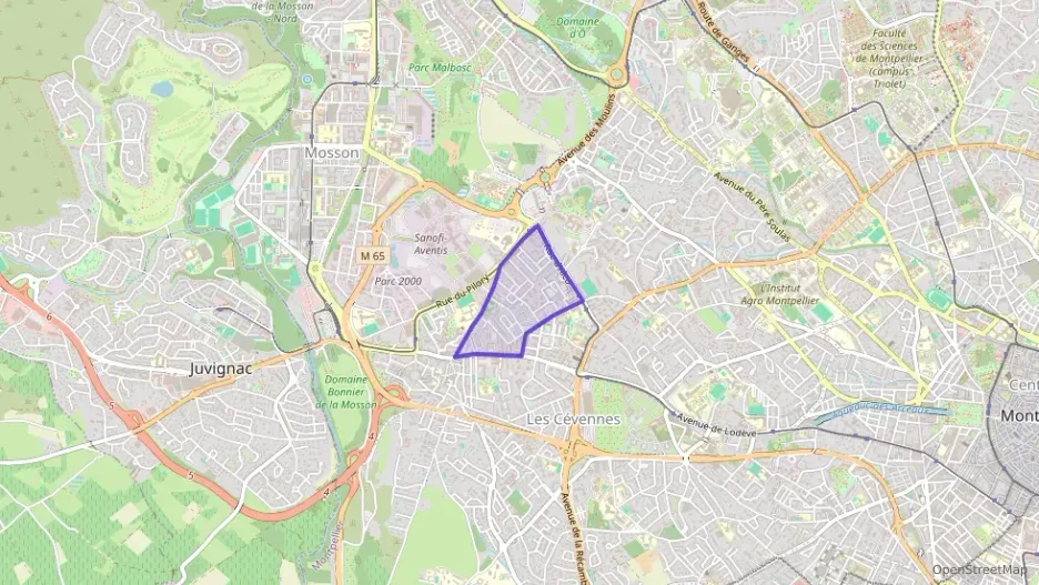Maison 136 m² cinq pièces à vendre à Montpellier