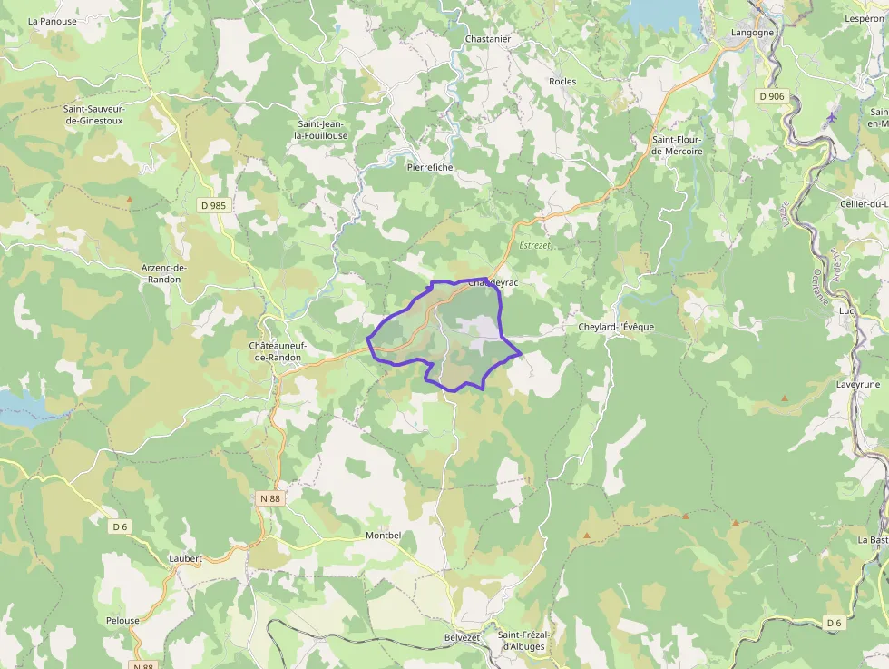 Maison 84 m² quatre pièces à vendre à Chaudeyrac