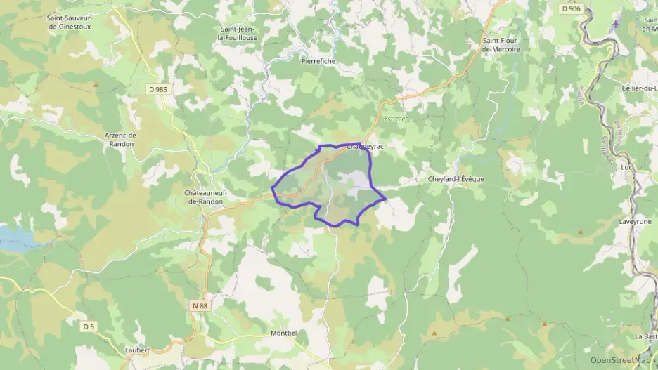 Maison 84 m² quatre pièces à vendre à Chaudeyrac Maison 84 m² quatre pièces à vendre à Chaudeyrac