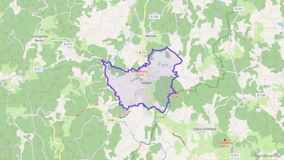 Maison 54 m² trois pièces à vendre à Allègre