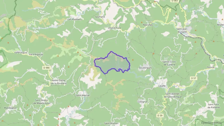 Maison 85 m² trois pièces à vendre à Soudorgues Maison 85 m² trois pièces à vendre à Soudorgues