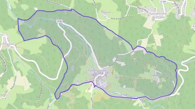 Maison 60 m² trois pièces à vendre à Champétières