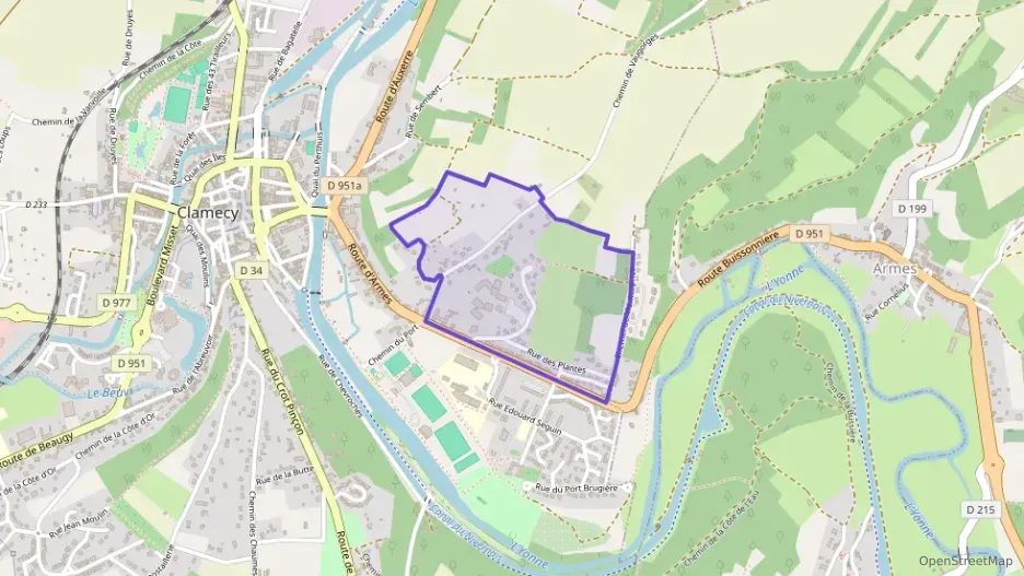 Maison 84 m² quatre pièces à vendre à Clamecy