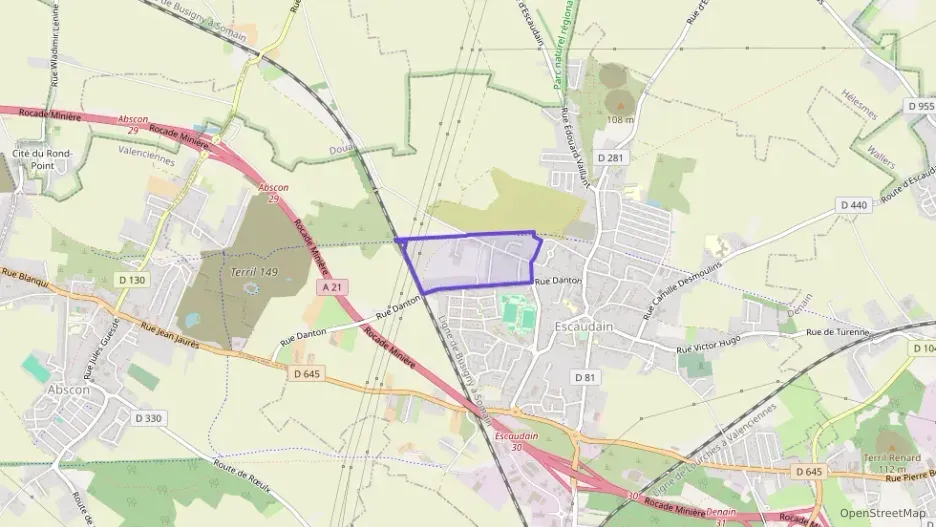 Maison 102 m² cinq pièces à vendre à Escaudain Maison 102 m² cinq pièces à vendre à Escaudain