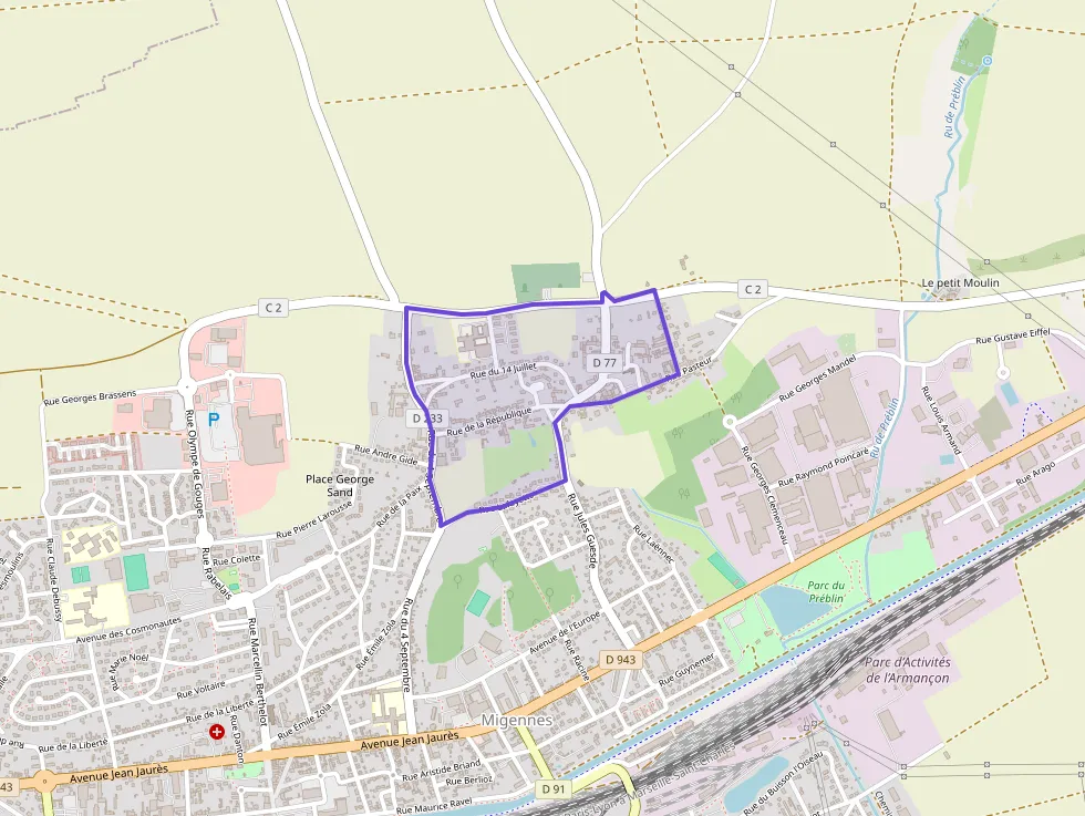 Maison 72 m² trois pièces à vendre à Migennes