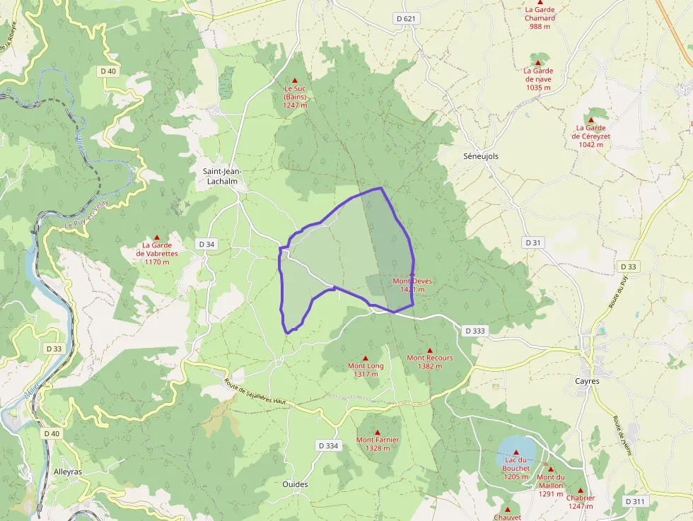 Maison 46 m² deux pieces à vendre à Saint-Jean-Lachalm