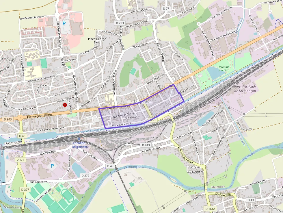 Maison 79 m² quatre pièces à vendre à Migennes