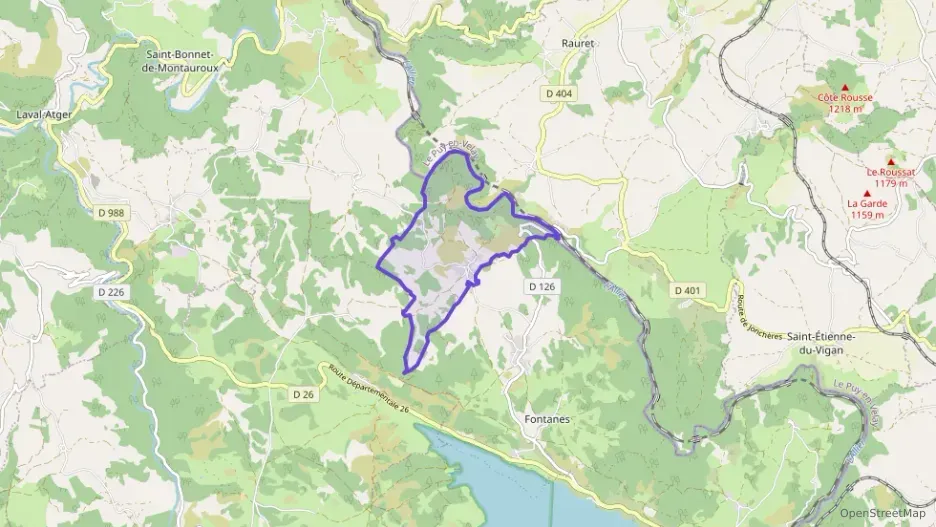 Maison 109 m² trois pièces à vendre à Naussac-Fontanes