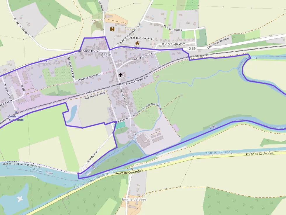 Maison 94 m² quatre pièces à vendre à Crain