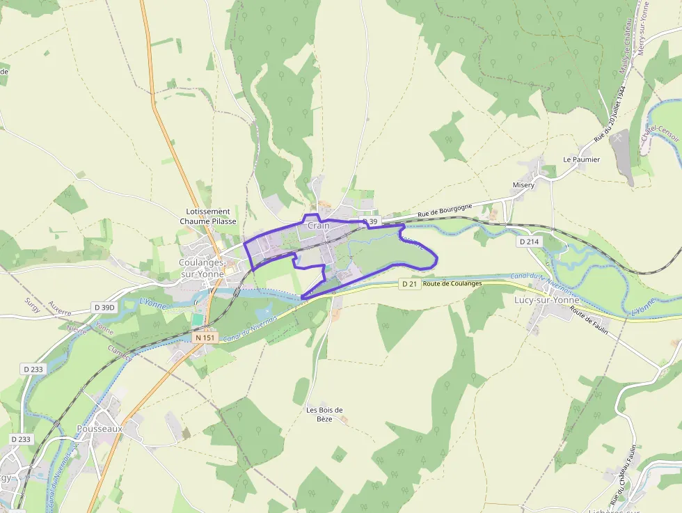 Maison 94 m² quatre pièces à vendre à Crain