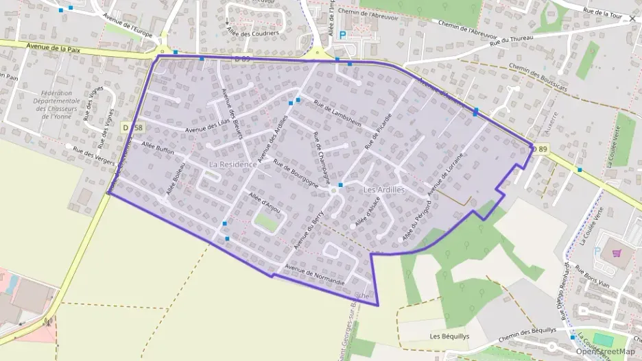 Maison 76 m² trois pièces à vendre à Saint-Georges-sur-Baulche