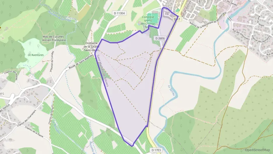 Maison 98 m² quatre pièces à vendre à Saint-Mathieu-de-Tréviers