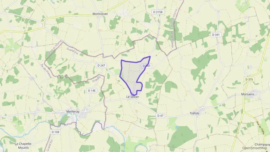 Maison 72 m² trois pièces à vendre à Le Vézier