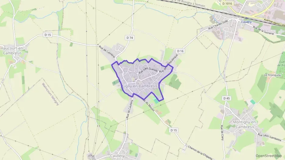 Maison 73 m² quatre pièces à vendre à Ligny-en-Cambrésis Maison 73 m² quatre pièces à vendre à Ligny-en-Cambrésis