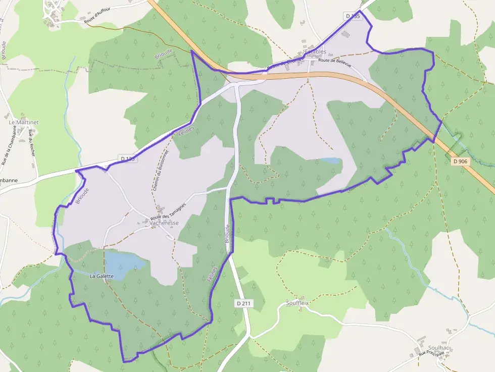 Maison 80 m² quatre pièces à vendre à Félines