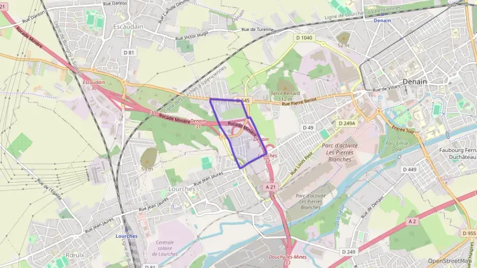 Maison 68 m² trois pièces à vendre à Escaudain