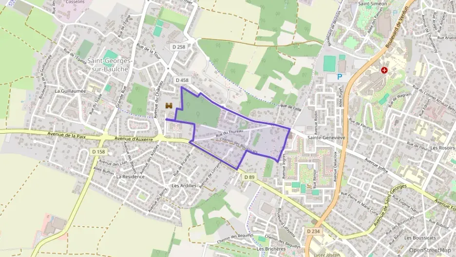 Maison 124 m² cinq pièces à vendre à Saint-Georges-sur-Baulche