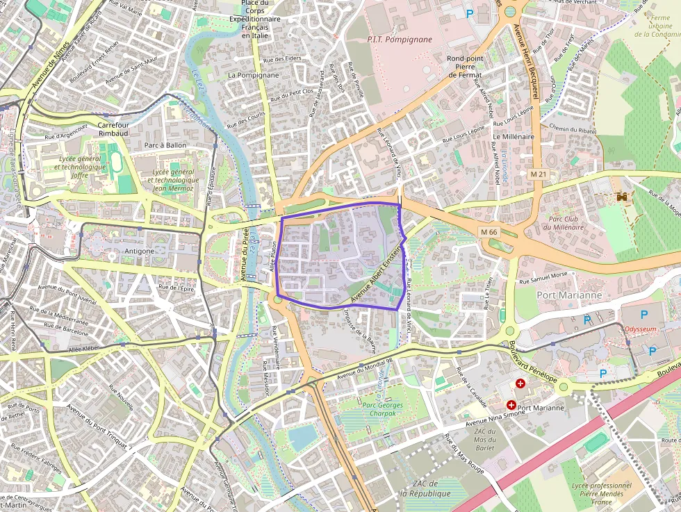 Maison 98 m² quatre pièces à vendre à Montpellier