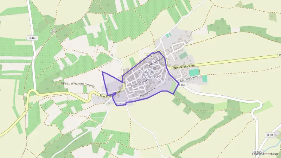 Maison 99 m² quatre pièces à vendre à Coulanges-la-Vineuse