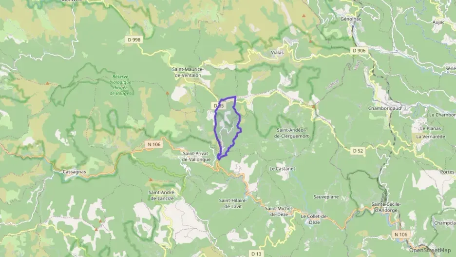 Maison 60 m² deux pieces à vendre à Ventalon en Cévennes Maison 60 m² deux pieces à vendre à Ventalon en Cévennes