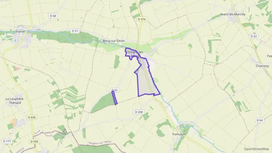 Maison 109 m² quatre pièces à vendre à Soligny-les-Étangs Maison 109 m² quatre pièces à vendre à Soligny-les-Étangs