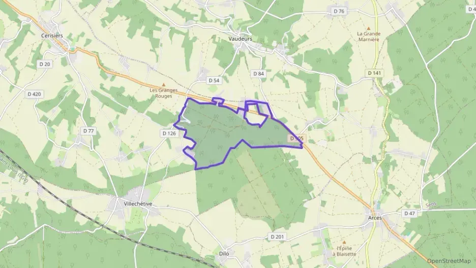 Maison 108 m² quatre pièces à vendre à Cerisiers