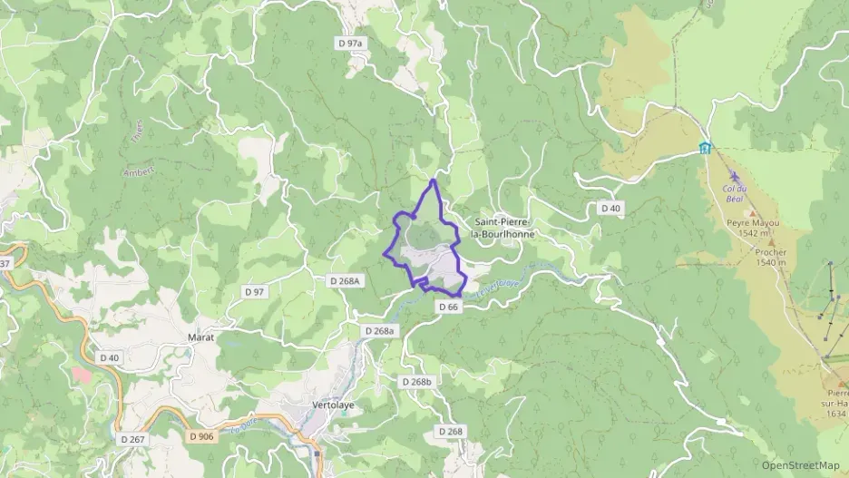 Maison 56 m² deux pieces à vendre à Saint-Pierre-la-Bourlhonne