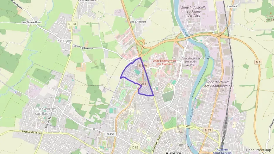 Maison 78 m² quatre pièces à vendre à Auxerre