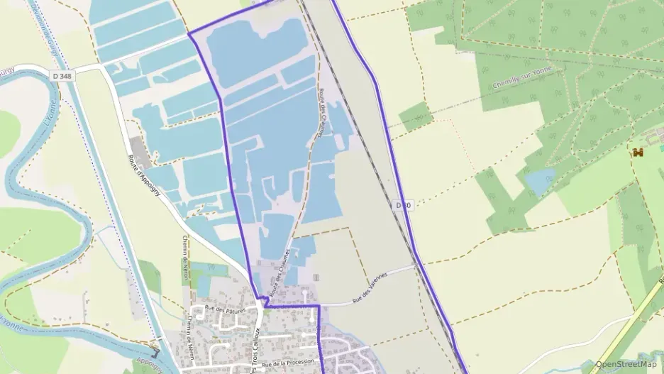 Maison 83 m² quatre pièces à vendre à Gurgy Maison 83 m² quatre pièces à vendre à Gurgy