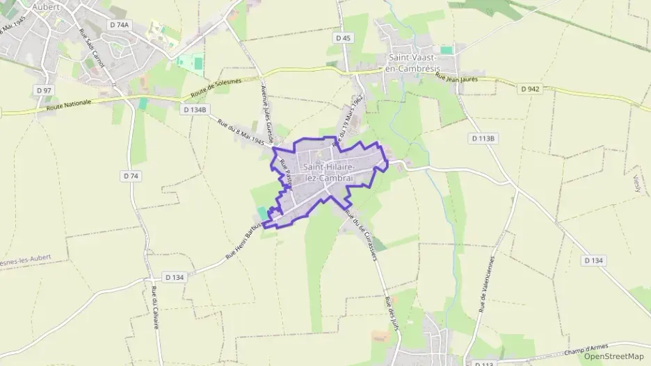 Maison 111 m² quatre pièces à vendre à Saint-Hilaire-lez-Cambrai