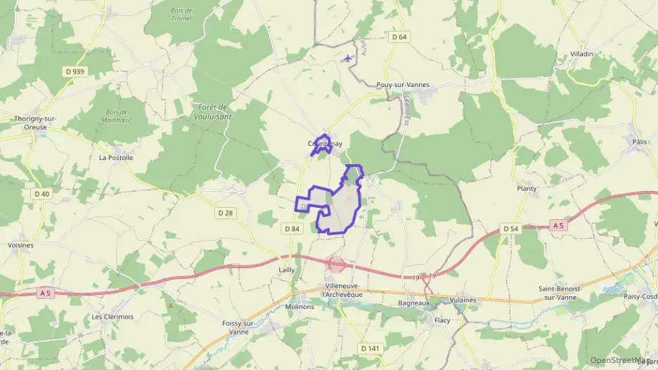 Maison 98 m² quatre pièces à vendre à Courgenay