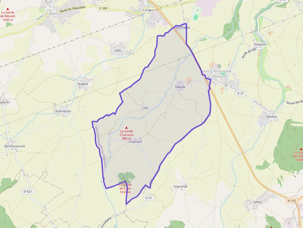 Maison 80 m² quatre pièces à vendre à Saint-Christophe-sur-Dolaison