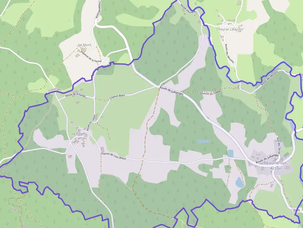 Maison 70 m² quatre pièces à vendre à Beaune-sur-Arzon