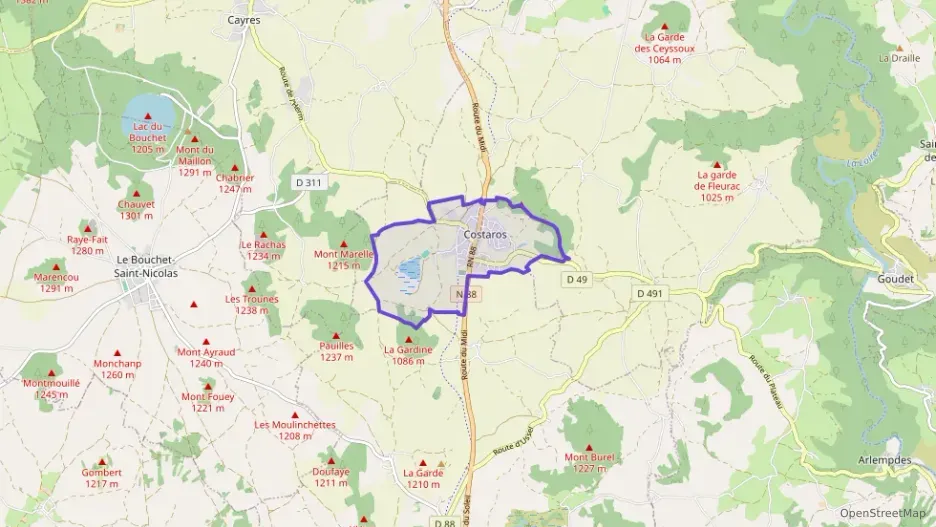 Maison 92 m² quatre pièces à vendre à Costaros
