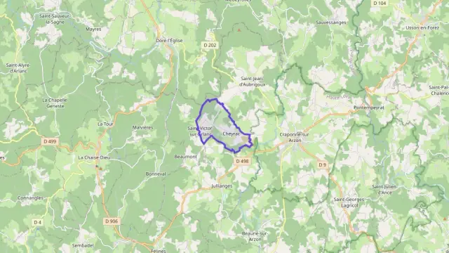 Maison 100 m² quatre pièces à vendre à Saint-Victor-sur-Arlanc